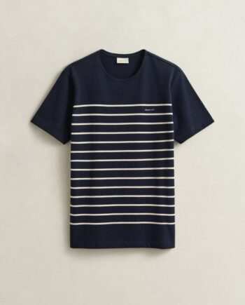 Placed Stripe Ss Tshirt