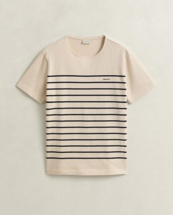 Placed Stripe Ss Tshirt