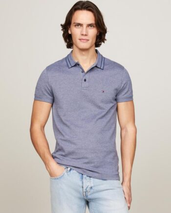 Pretwist Mouline Slim Fit Polo