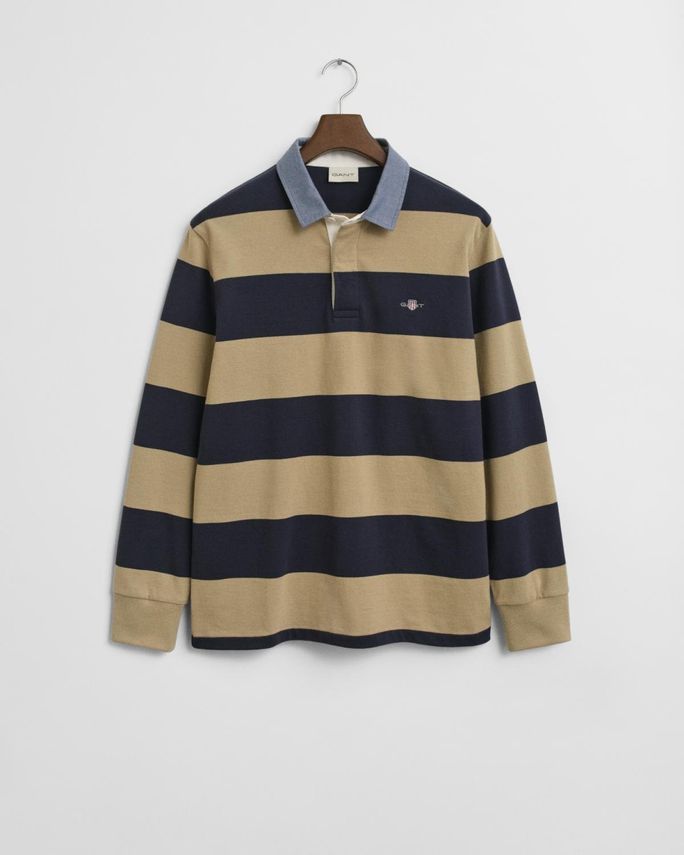 Reg Chambray Stripe Heavy Rugger