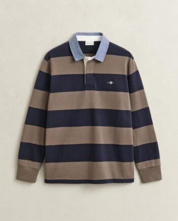 Reg Chambray Stripe Heavy Rugger