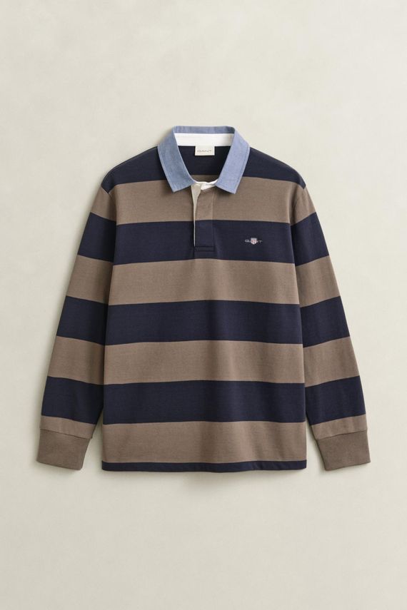 Reg Chambray Stripe Heavy Rugger