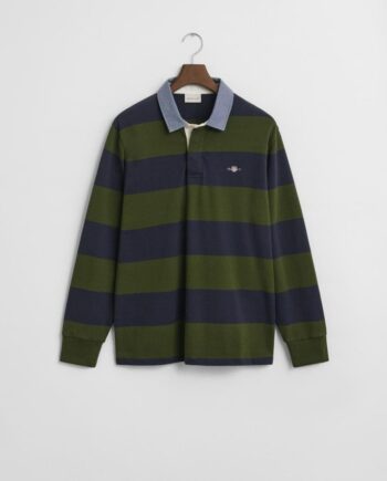 Reg Chambray Stripe Heavy Rugger