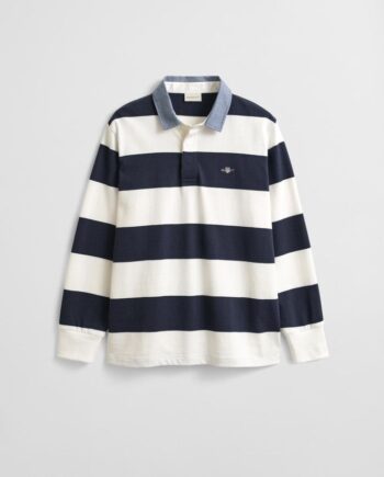 Reg Chambray Stripe Heavy Rugger