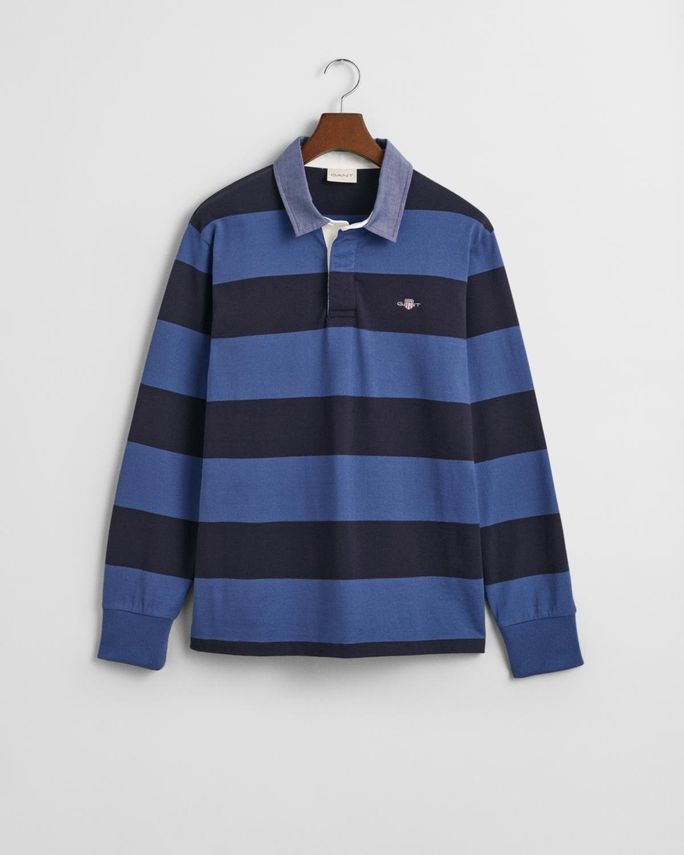 Reg Chambray Stripe Heavy Rugger