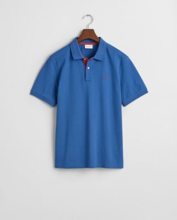 Reg Contrast Pique Ss Polo