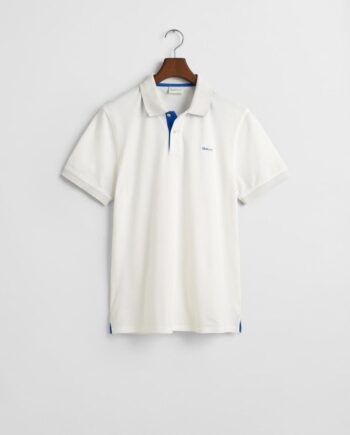 Reg Contrast Pique Ss Polo
