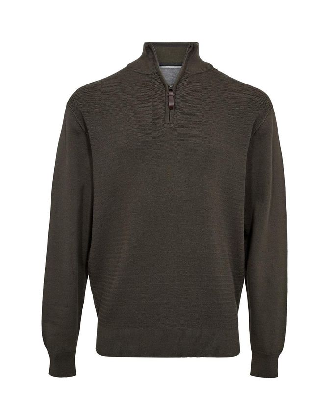 Reg Fit Structure Half Zip