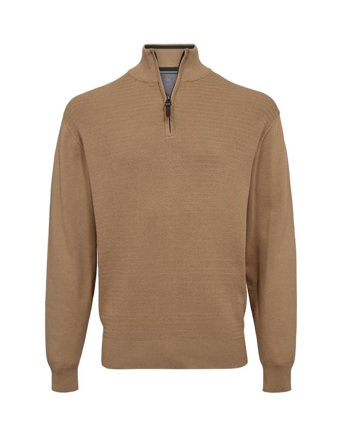 Reg Fit Structure Half Zip
