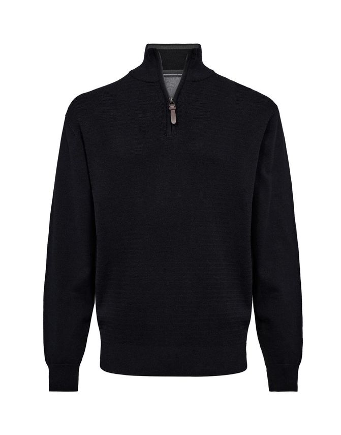 Reg Fit Structure Half Zip