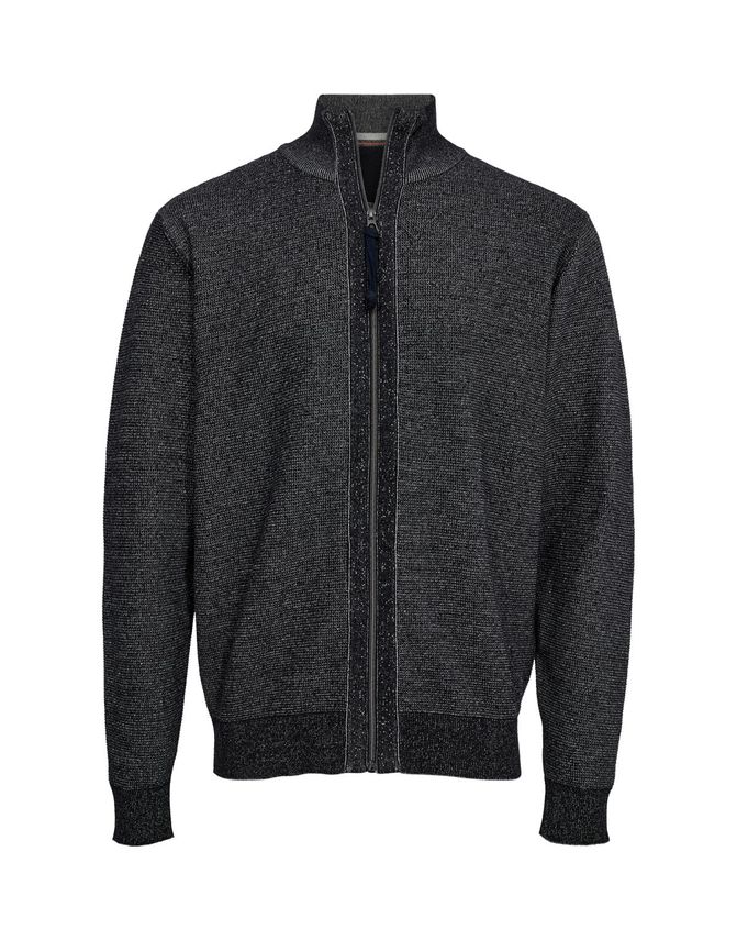 Reg Fit Zip Cardigan