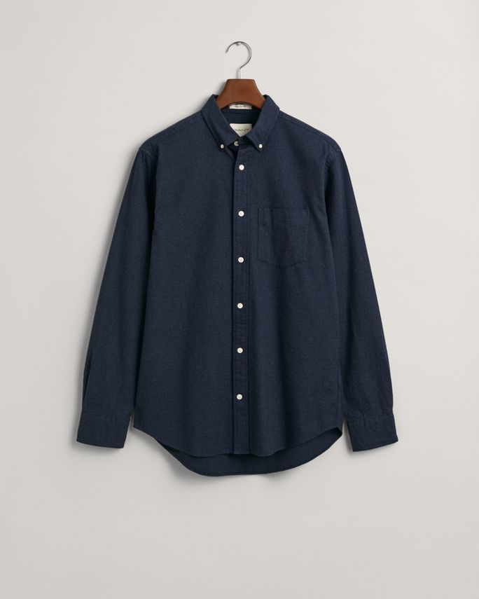 Reg Flannel Melange Shirt