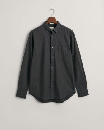 Reg Flannel Melange Shirt