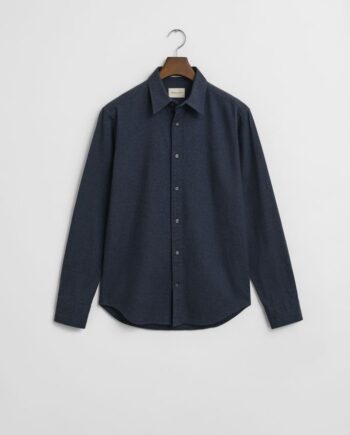 Reg Flannel Melange Shirt