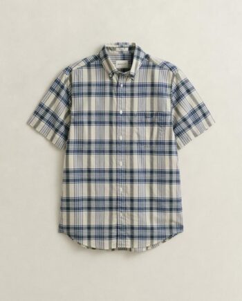 Reg Indian Madras Check Ss Shirt
