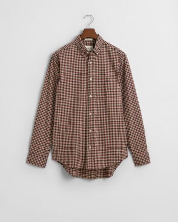Reg Light Twill Gingham Shirt