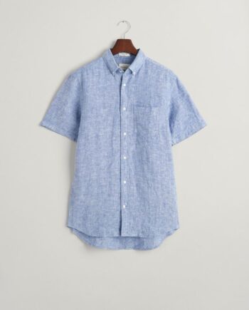 Reg Linen Ss Shirt