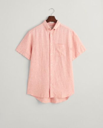 Reg Linen Ss Shirt