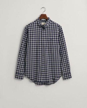 Reg Micro Tartan Flannel Shirt