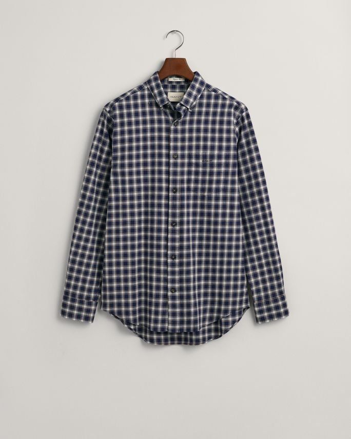 Reg Micro Tartan Flannel Shirt