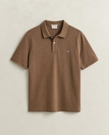 Reg Shield Ss Pique Polo