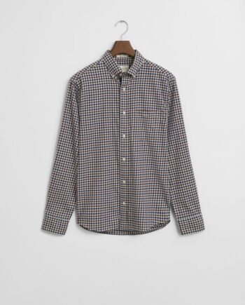 Reg Twill Gingham Shirt