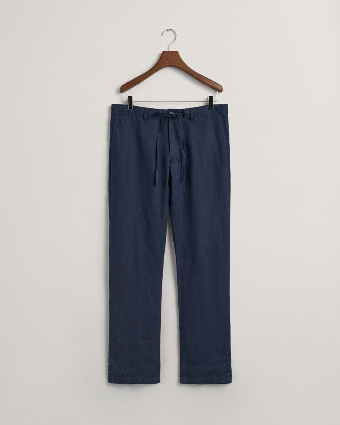 Relaxed Linen Ds Pants