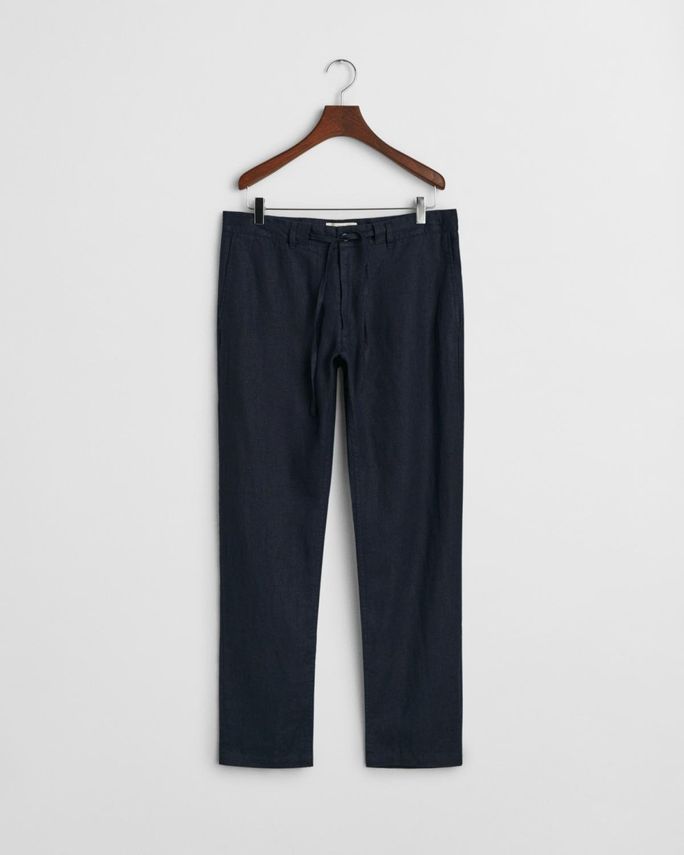 Relaxed Linen Ds Pants