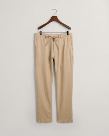 Relaxed Linen Ds Pants