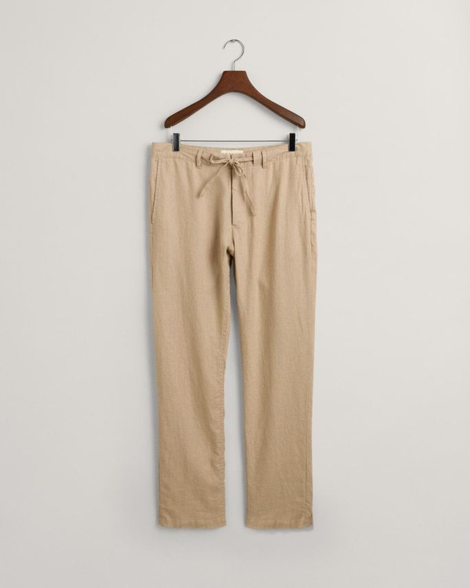 Relaxed Linen Ds Pants