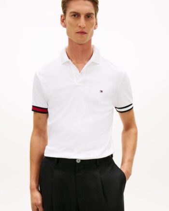 Rwb Cuff Liquid Cotton Slim Polo