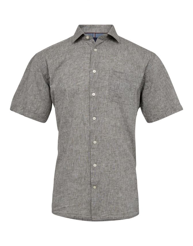 Regular Fit Linen Look