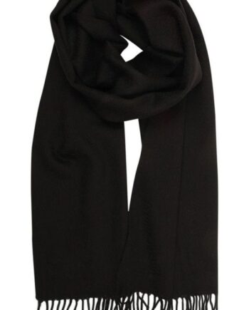 Scarf Solid Col Wool