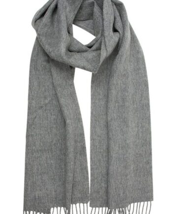 Scarf Solid Col Wool