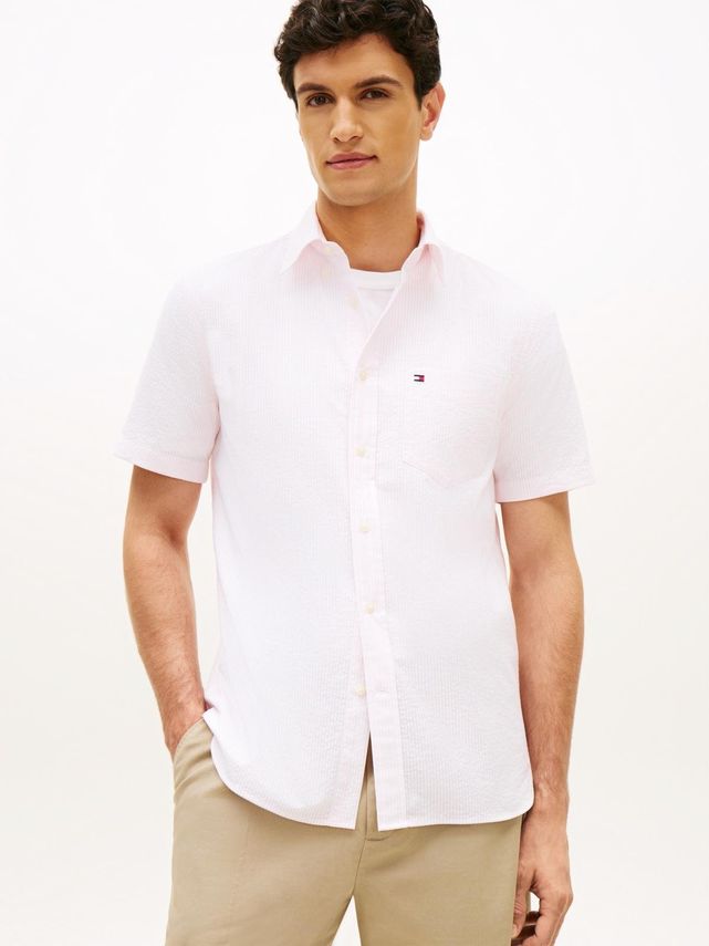 Seersucker Bengal Stripe Shirt