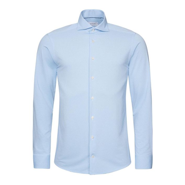 Semi Solid Four-way Stretch Shirt