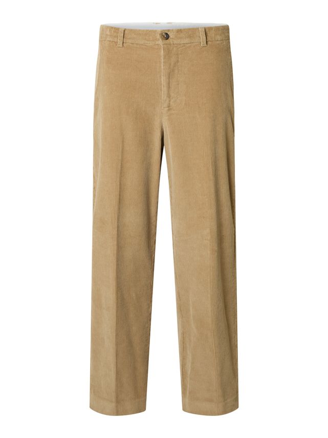 Slh220-loose Art Corduroy Pant