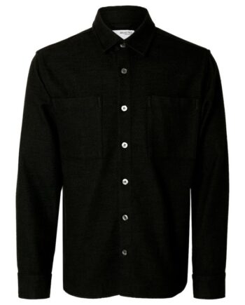 Slh-twill Mix Overshirt Ls