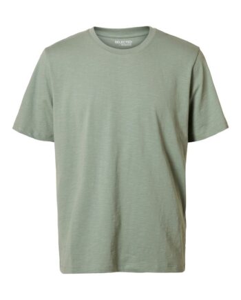 Slhaspen Slub Ss  -neck Tee Noos
