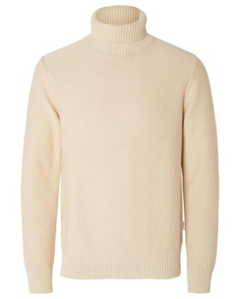 Slhaxel Ls Knit Roll Neck