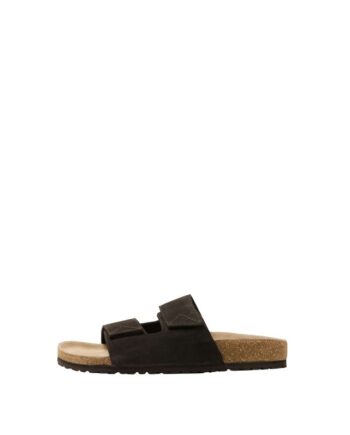 Slhbastian Suede Strap Slider