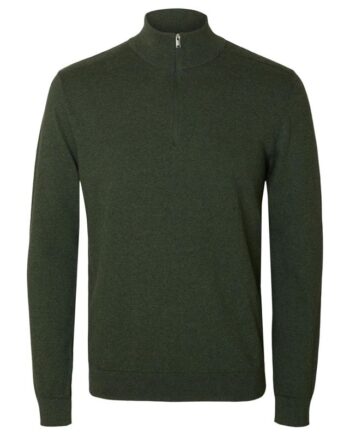 Slhberg Half Zip Cardigan   No