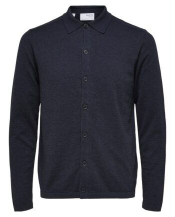 Slhberg Ls Knit Polo Cardigan