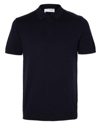 Slhberg Ss Knit Polo Noos