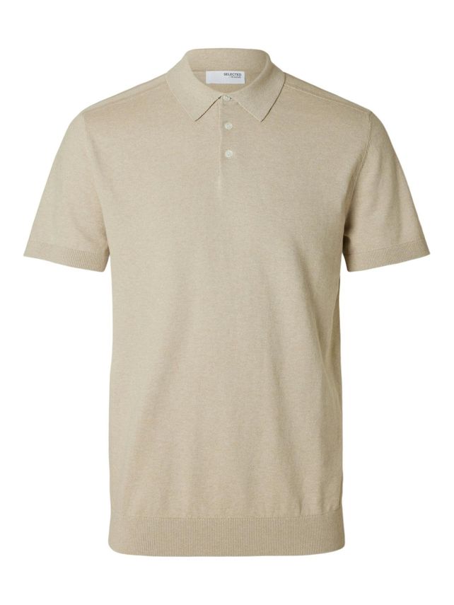 Slhberg Ss Knit Polo Noos