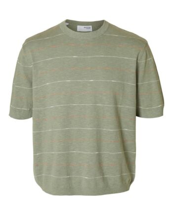 Slhberg Sun Ss Knit Relaxed Tee