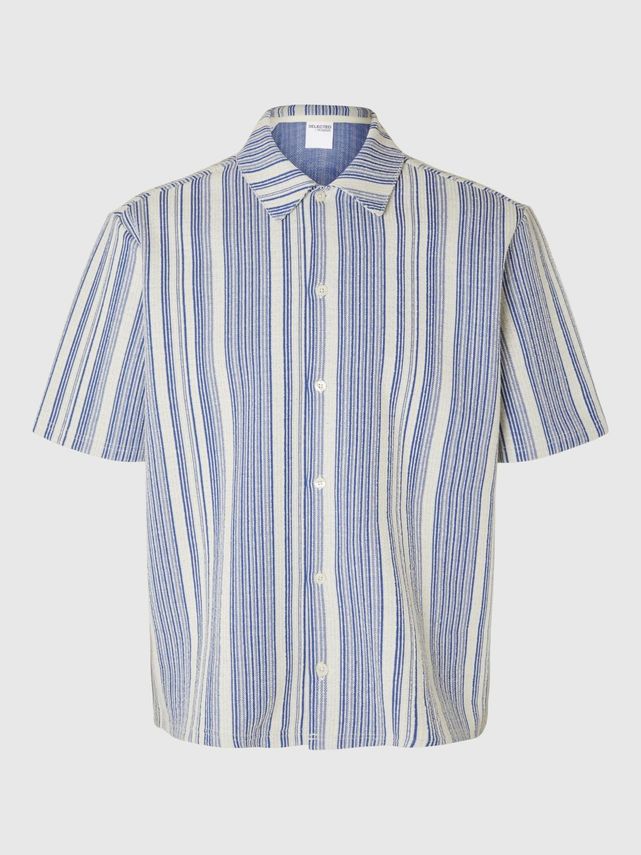 Slhboxy-skylar Ss Jersey Shirt