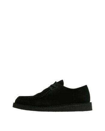 Slhchristian Suede Wedge Moc-toe Sh