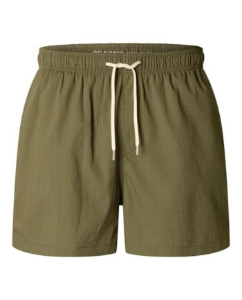 Slhcooper Seersucker Swimshorts