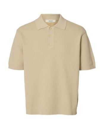Slhdane Ss Knit Relaxed Polo Noos